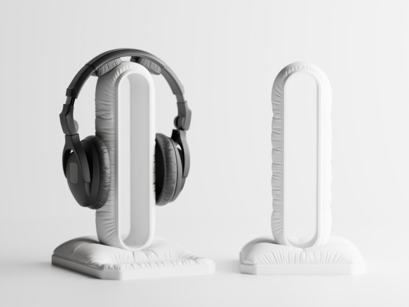 Stojánek na sluchátka Soffo Dock - Barva: Bílá - matná - 002, Design: Bez misky