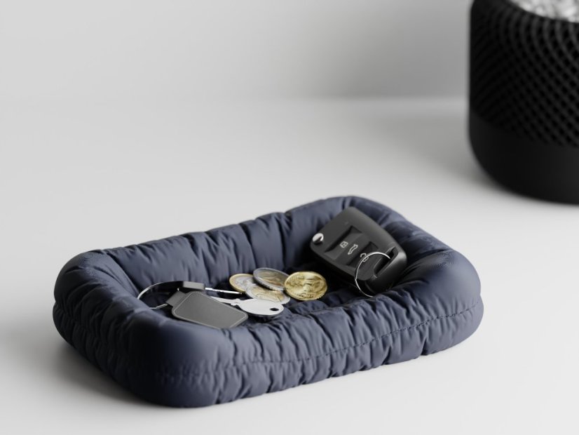 Key Couch – stylový organizér do předsíně ! - Barva: Tmavě modrá - matná - 008