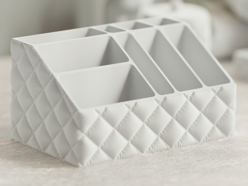 Organizér na kosmetiku Soffo - Barva: Bílá - matná - 002