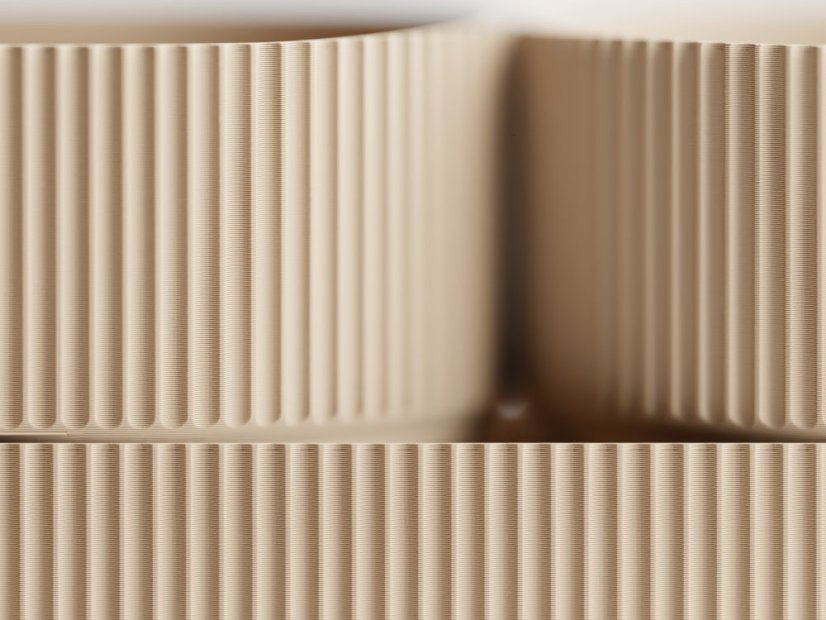 Modulární organizér Loopra - Barva: Tmavě zelená - matná - 004, Typ základny: Rovná základna (Flat)