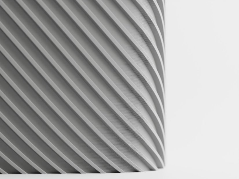 Květináč Ribbo Linea Rectangle - Barva: Šedá - matná - 003, Vnější rozměry: Š 14 x H 8 x V 6 cm