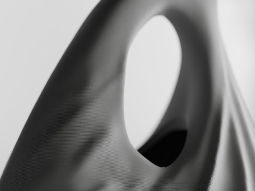 Stylová konev Xenovessel - Barva: Šedá - matná - 003, Výška: 21 cm (objem 1L)