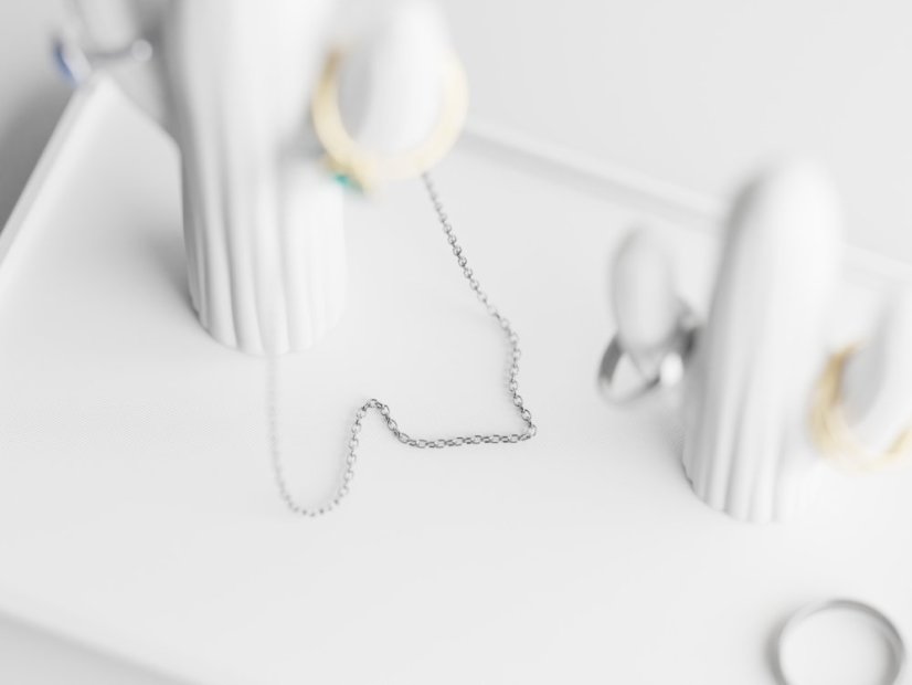 Stojan na šperky Cactus - Barva: Tmavě zelená - matná - 004