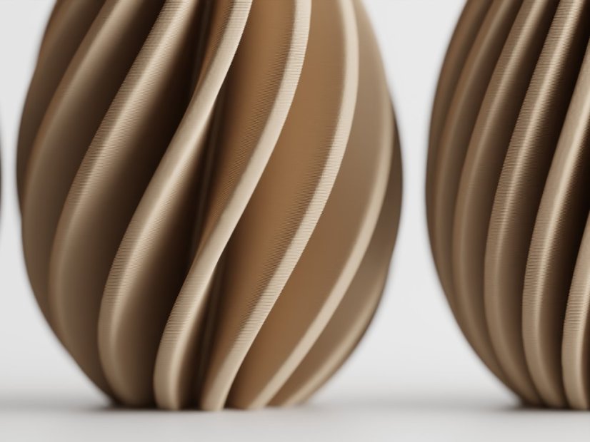 Velikonoční vejce Aurelline - dekorační - Barva: Růžová Candy - matná - 102, Vyberte číslo: 1, Varianta: Volně stojící (plné)