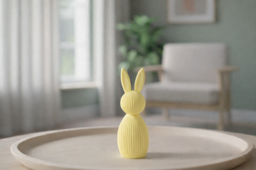 Velikonoční zajíček Bunny Linea - Barva: Růžová Candy - matná - 102