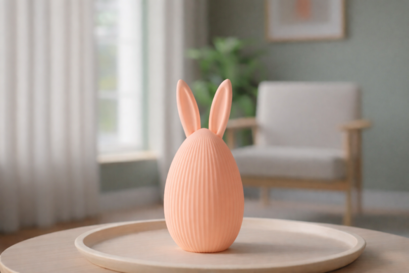 Velikonoční vajíčko se zaječími uchy Ovo-Bunny - Barva: Zelená Mint - matná - 101
