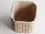 Květináč Seraphis - Barva: Tmavě červená - matná - 007, Vnější rozměry: Š 15,5 x H 15,5 x V 15,5 cm