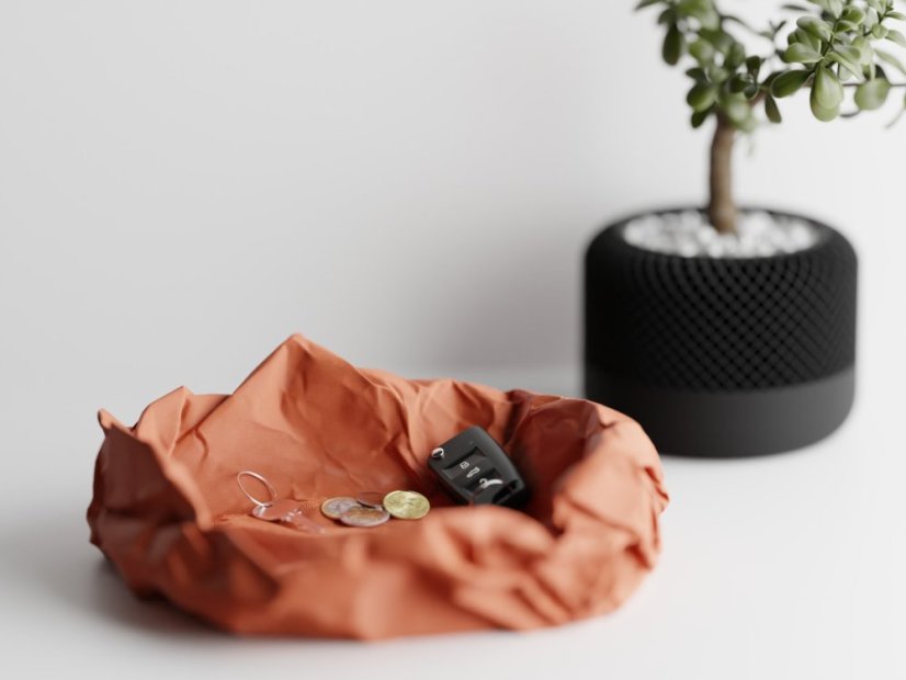 Soffo Crumple – stylový organizér - Barva: Cihlová - 020