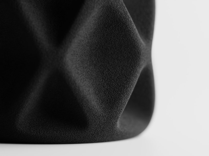 Květináč Tervielle - Barva: Hnědá - matná - 005, Vnější rozměry: Š 10 x H 10 x V 8 cm