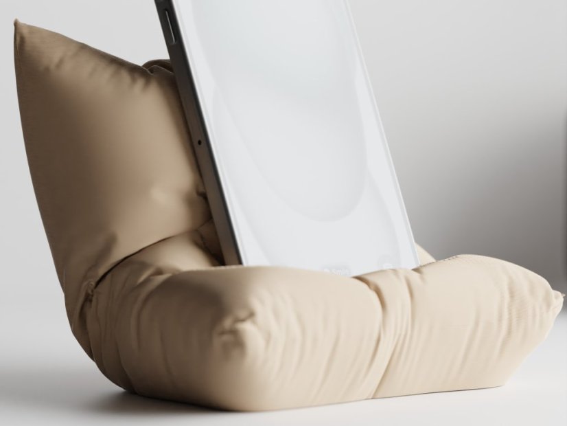 Držák na mobil Pillow - Barva: Tmavě červená - matná - 007