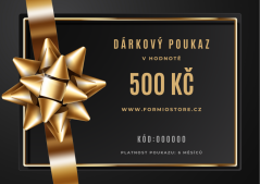 Dárkový poukaz 500 Kč - elektronicky