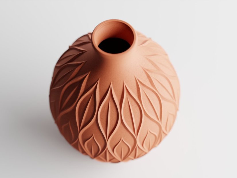 Váza Verdanelle - Barva: Černá - matná - 001