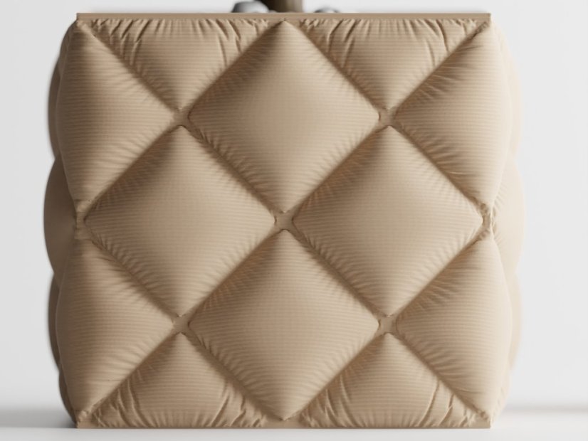 Květináč Soffo Six - Barva: Bílá - matná - 002, Vnější rozměry: Š 9,5 x H 9,5 x V 8 cm