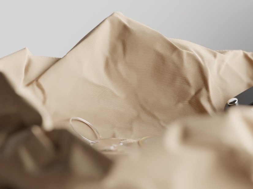 Soffo Crumple – stylový organizér - Barva: Černá - matná - 001