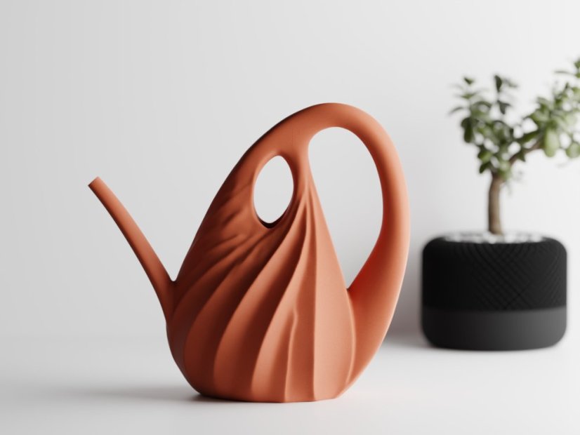 Stylová konev Xenovessel - Barva: Cihlová - 020, Výška: 25 cm (objem 1,7L)