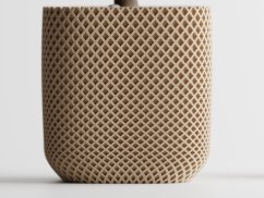 Kvetináč Ribbo Grid Cube