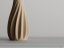 Váza Twist Elegance - Barva: Šedá - matná - 003, Vnější rozměry: Ø 9 × V 18 cm