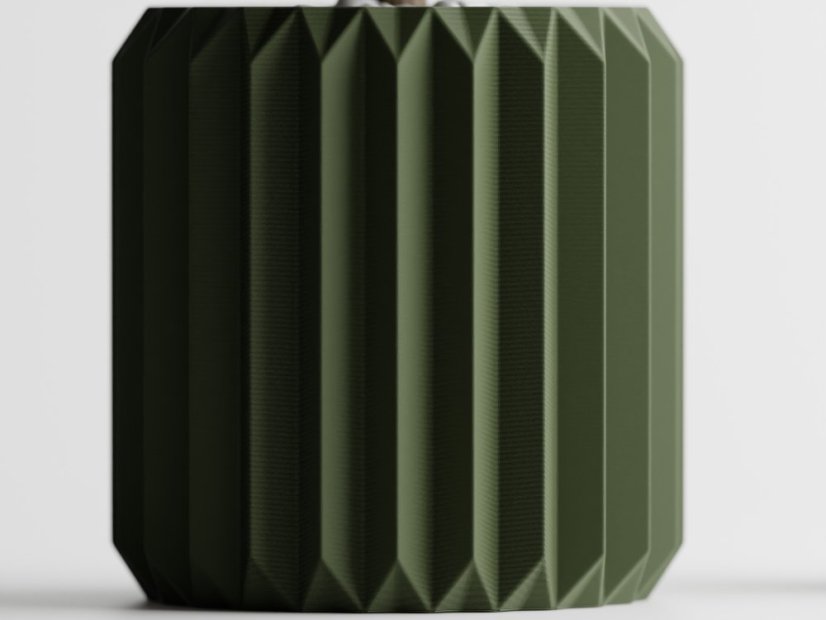 Květináč Trigon - Barva: Cihlová - 020, Vnější rozměry: Ø 7,5 × V 8 cm