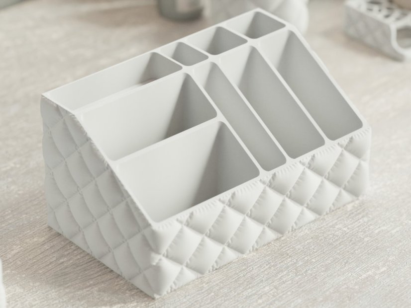 Organizér na kosmetiku Soffo - Barva: Bílá - matná - 002