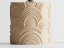 Květináč Wavy One - Barva: Černá - matná - 001, Vnější rozměry: Ø 10 × V 10 cm