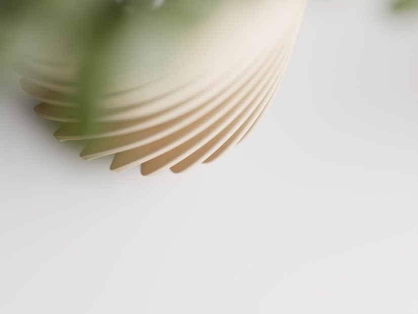 Květináč Ventra - Barva: Hnědá - matná - 005, Vnější rozměry: Ø 10,5 × V 12 cm