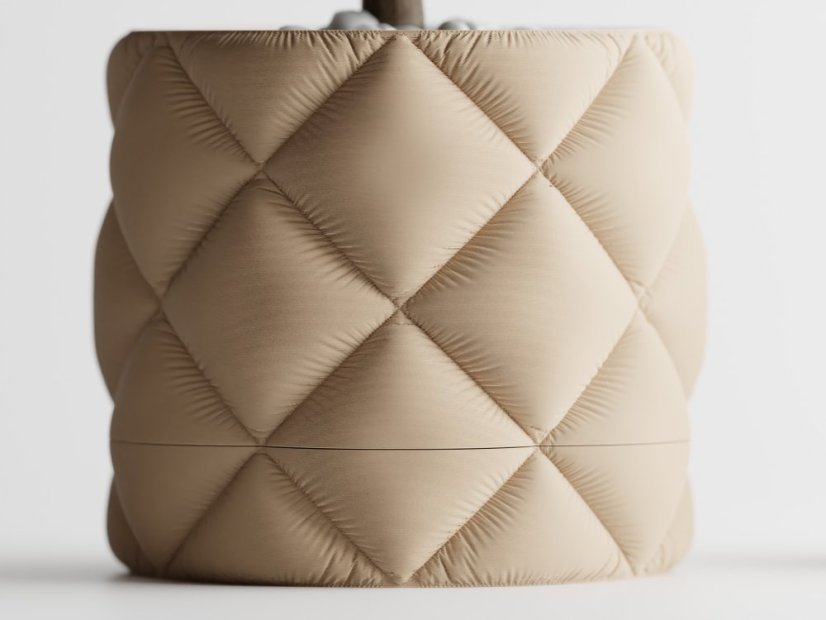 Květináč Soffo Drip Wall - Barva: Tmavě červená - matná - 007, Vnější rozměry: Ø 14,5 × V 12,5 cm