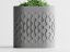 Květináč Flowform - Barva: Cihlová - 020, Vnější rozměry: Š 13 x H 13 x V 13 cm