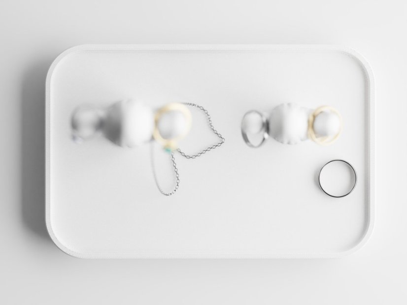 Stojan na šperky Cactus - Barva: Tmavě zelená - matná - 004