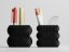 Set organizérů na psací potřeby Soffo Duo Pen - Barva: Cihlová - 020
